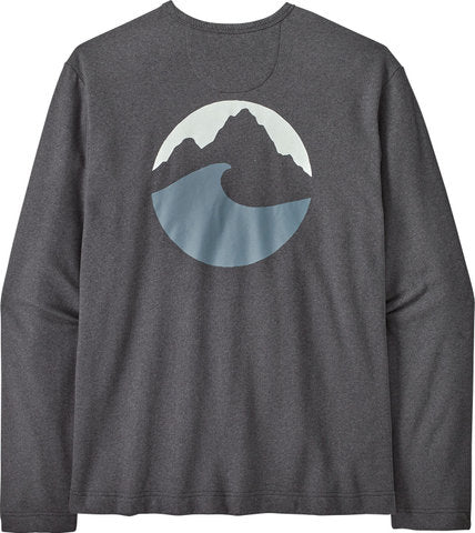 Leichter Patagonia-Pullover mit angewandter Fantasie und Wildrise-Rundhalsausschnitt