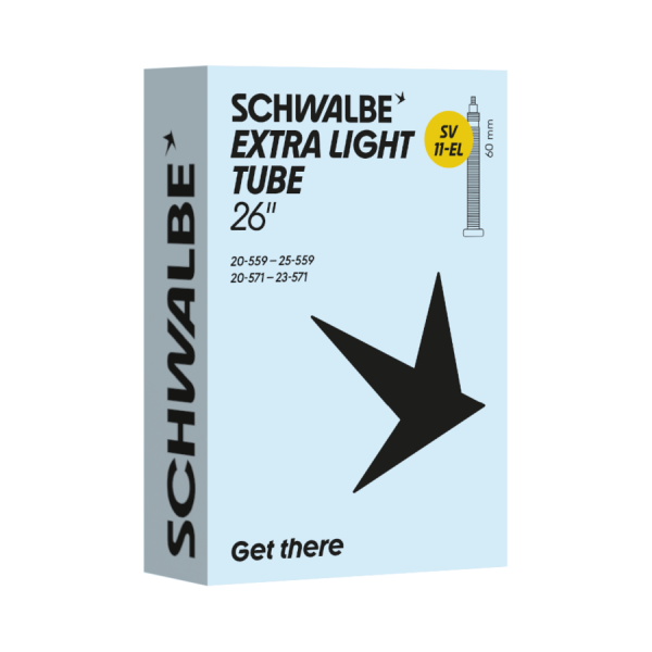 Schwalbe Schlauch SV11EL 26 Zoll 20 25-559 571 FV 60 mm