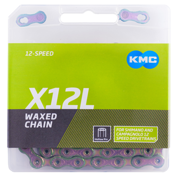Kmc-Kette x12l 12v 126l gewachste Aurora