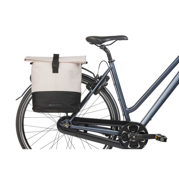 Basil Bag Cove doppelt weiß schwarz | 32l