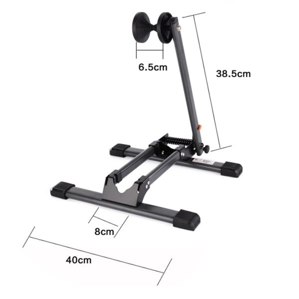 Edge Achterwiel Standard faltbar schwarz
