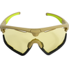 Kross Fahrradgläser Braker UV400 austauschbare Linsen - beige Rahmen