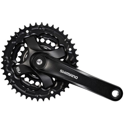Shimano Kurbel 6 7 8 Speed-Turnier FC-Ty501 mit 170 mm Kurbelarm 48 x 38 x 28T Schwarz