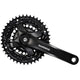 Shimano Kurbel 6 7 8 Speed-Turnier FC-Ty501 mit 170 mm Kurbelarm 48 x 38 x 28T Schwarz