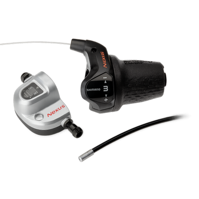 Shimano Turner 3 Geschwindigkeit Nexus SL-3S42E mit Kabeln und Clickbox Black (Workshop-Verpackung)