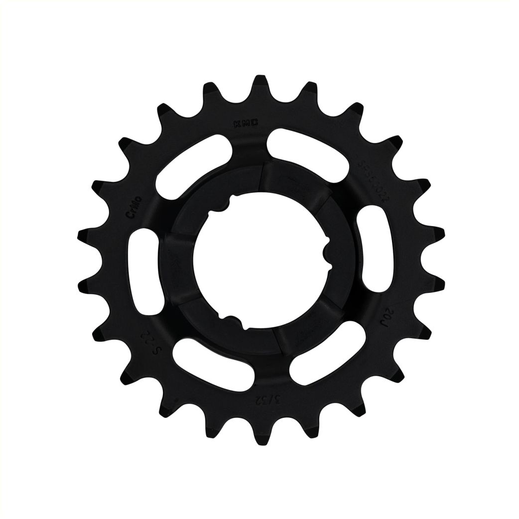 KMC -Ausrüstung 22t Shimano 1 8 Schwarz