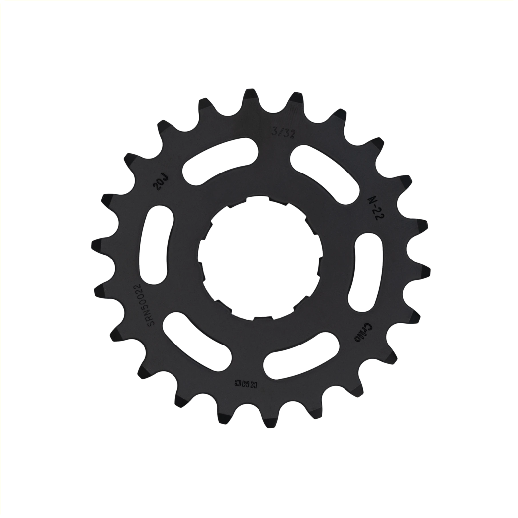 KMC Ritzel 22T Schwarz (Chromoly)