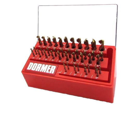 Dachgaubenbohrer-Set 3-13 mm A002 43-tlg