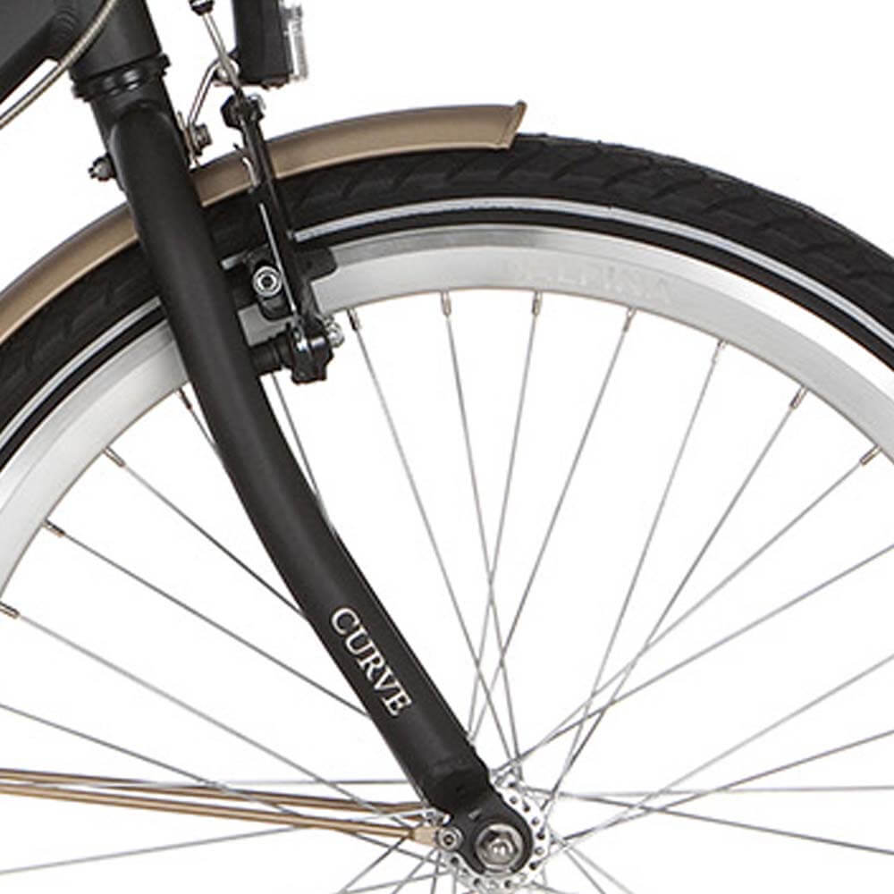 Alpina Fork 24 Kurve Diamond Black Matt