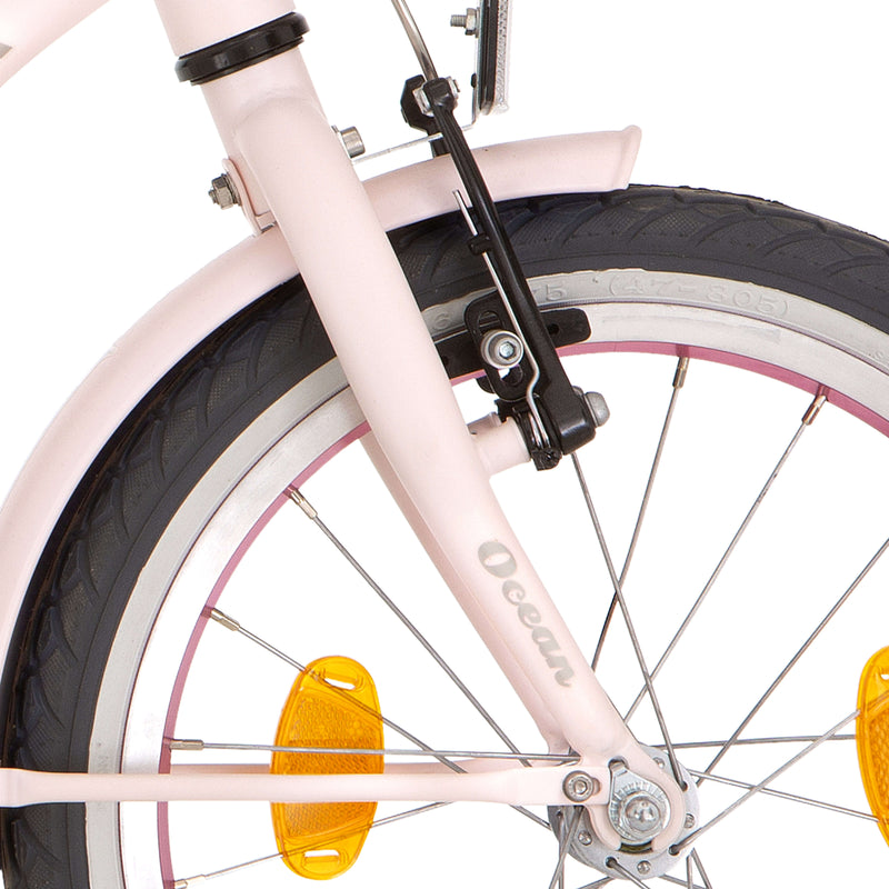 Alpina Fork 16 Ozean Pastellrosa Matt