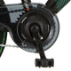 Alpina Crankkel 33T 114 Matt Schwarz mit Scheibe