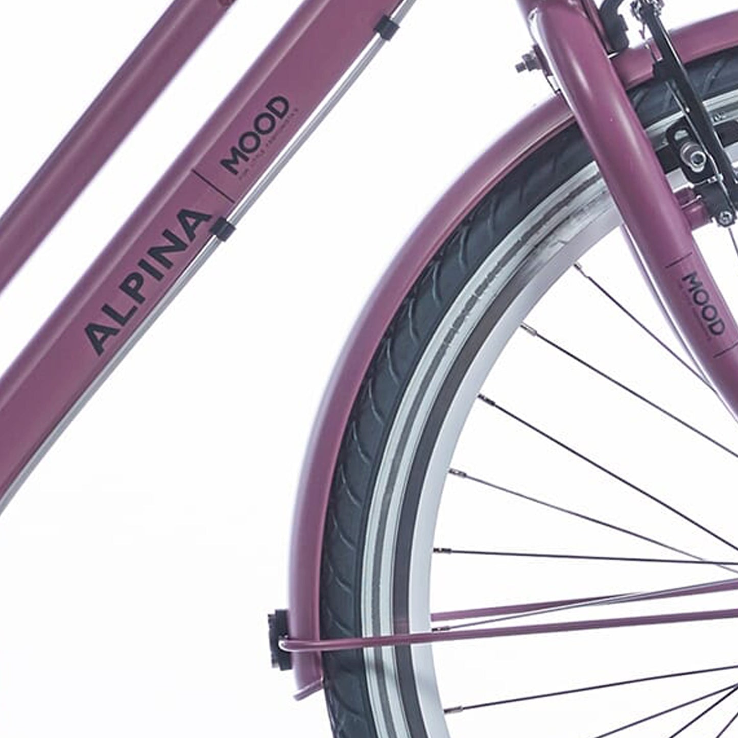 Alpina Schutzblechset 26 Mood Dark Mauve Matt