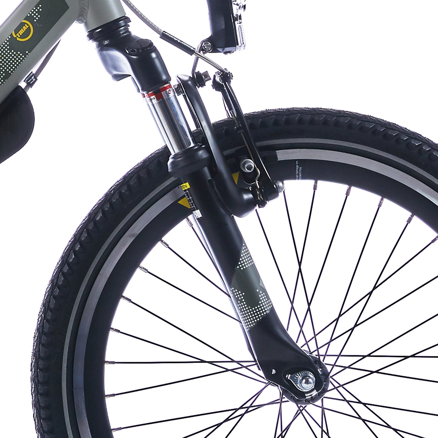 Alpina Fork 22 Versuch schwarz suspendiert