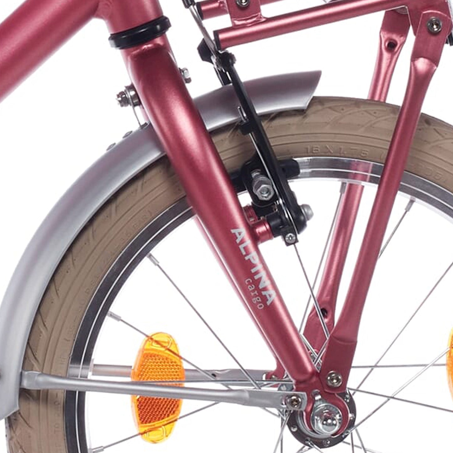 Alpina Fork 18 Fracht Berry Red Matt