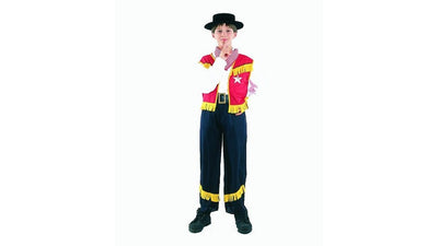Clown Clown Kinderkostüm Cowboy 7-9 Jahre