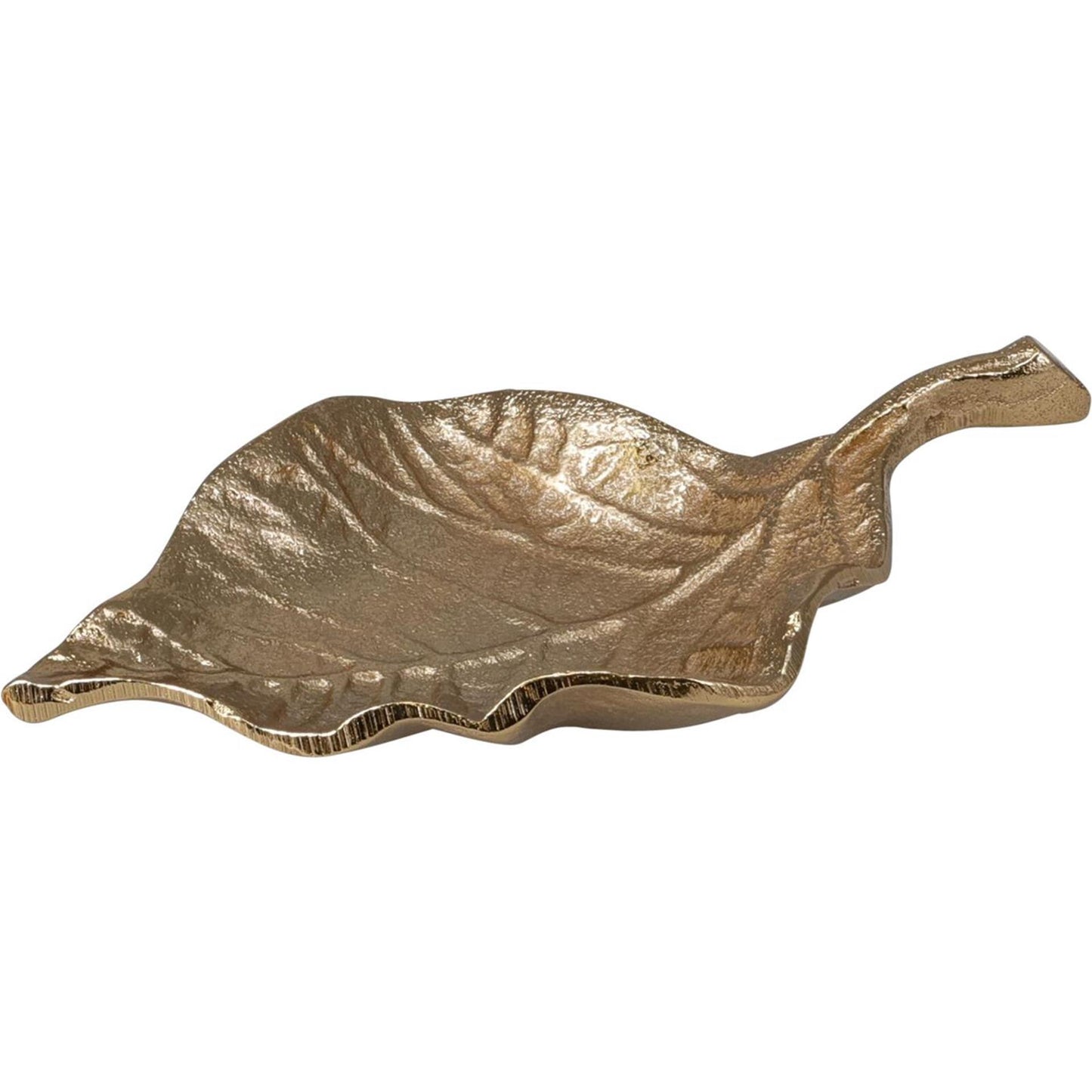 Home-Styling-Tablett aus Metall, 3-fach, goldfarben
