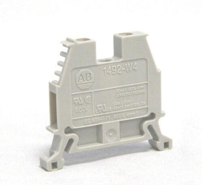 Allen-Bradley-Schienenklemme 4 mm grau