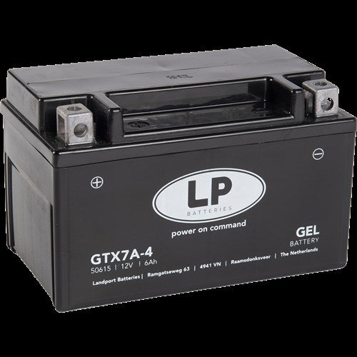 Landport Batterie GTX 7 A-BS gel