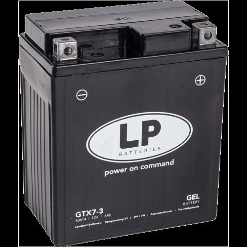 Landport Gelbatterie MG GTX7-3 (YTX7L-BS) einschließlich Primavera Zip SP