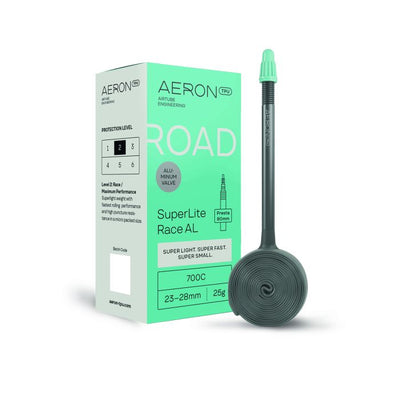 Aeron Road Superlite Race Al 23–28 mm TPU-Schlauch | SV 80 mm