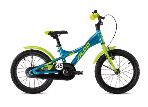 Aldo 16 Zoll Powerbike Blue Lime 9264