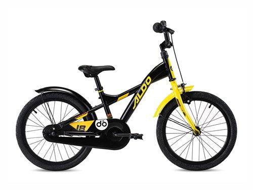 Aldo 18 Zoll Powerbike Black Yellow (9273)