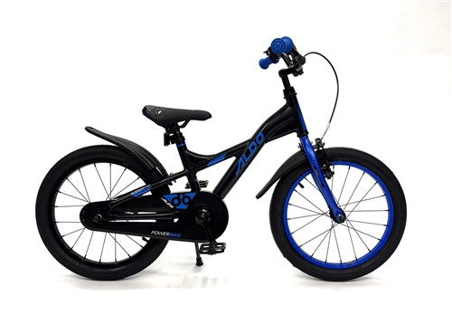 Aldo 18 Zoll Powerbike schwarz blau