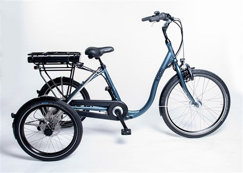 Aldo 26 Zoll niedriger Eingang 3-Rad E-Bike Alu 7V
