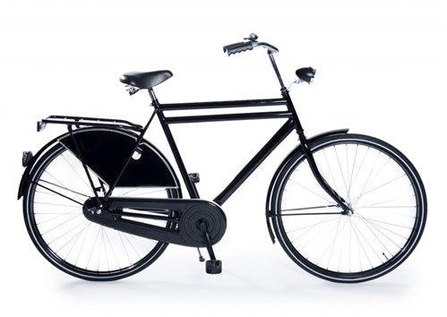 Aldo 28 Zoll Opa Bike Starter 57cm Gloss Schwarz