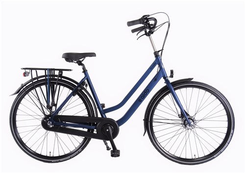 Aldo 28 Zoll Strada Fahrrad DS57 Azzuro Blue 3V Rollerbrake