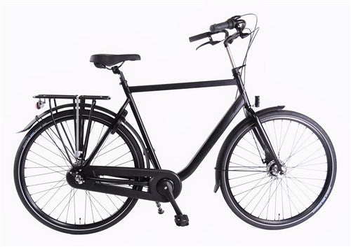Aldo 28 Zoll Strada Fahrrad HR61 MAT Black 3V Rollerbrake