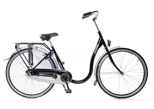 Aldo 28 Zoll Low Entry -Level Bike Alu Remonaf Schwarz