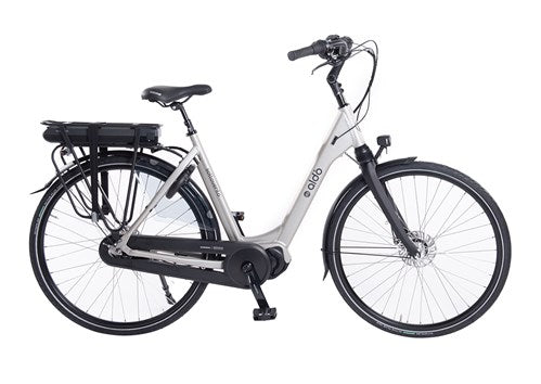 Aldo 28 Zoll E-Bike Sottovento 55 cm Sonic Silver 504WH Stufen