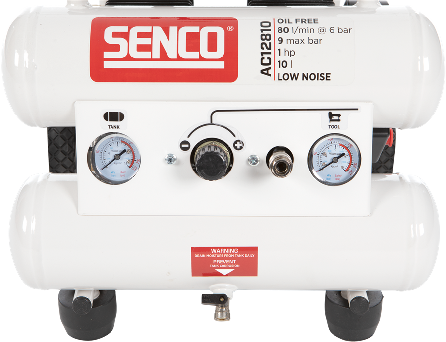 Senco ölfreier geräuscharmer Kompressor AC12810