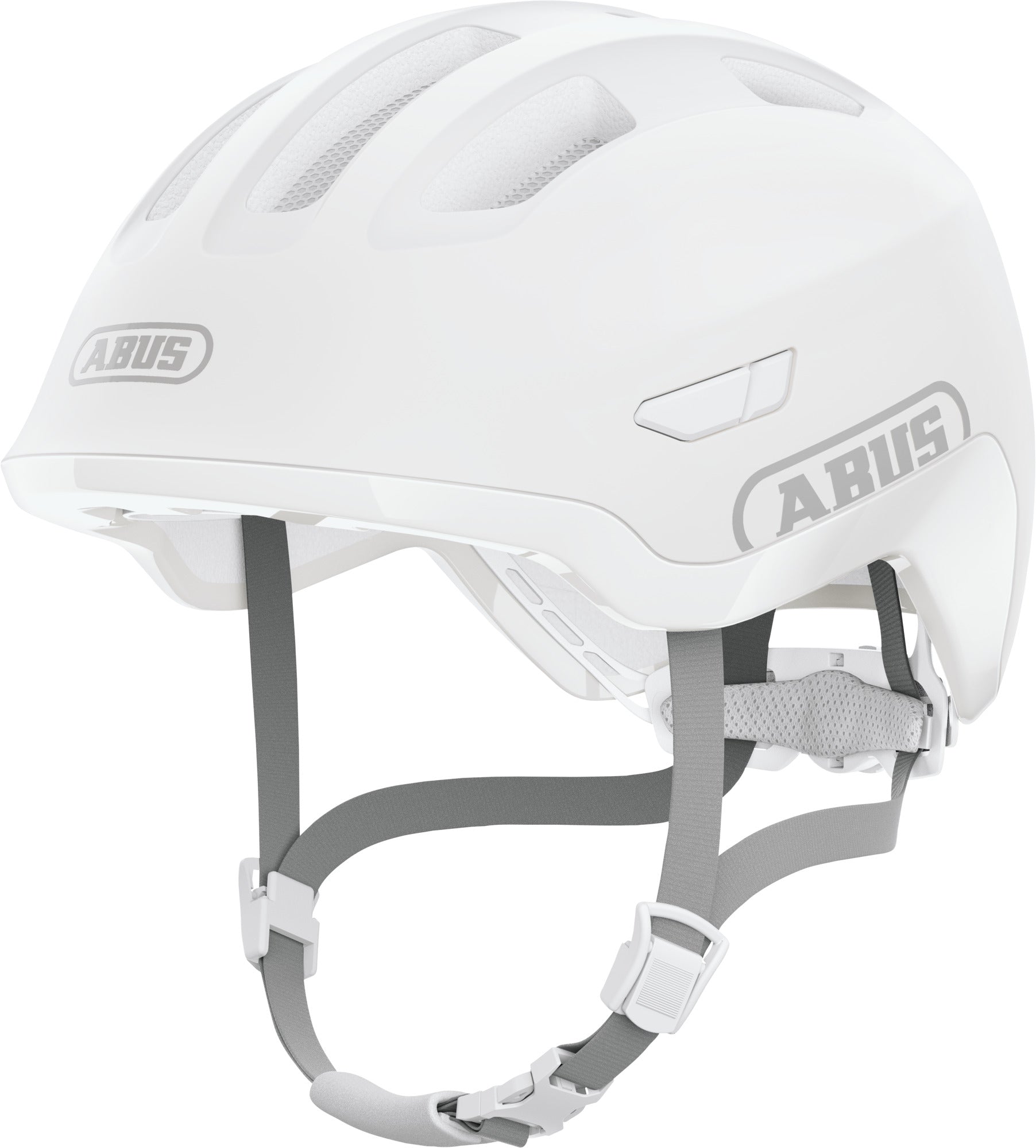 Abus Helm Smiley 3.0 ACE LED Pure White M 50-55 cm