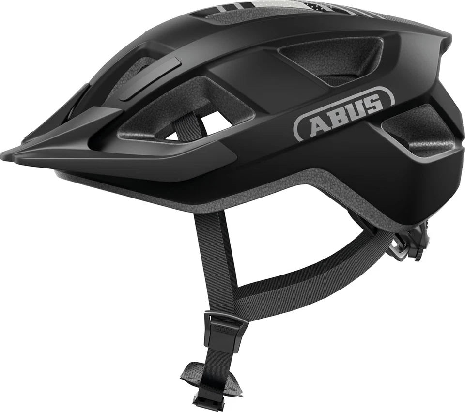 Abus Helm Aduro 3.0 LED Race Black S 51-55 cm