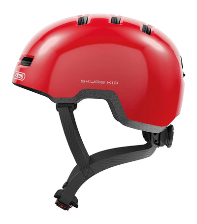 Abus Helm Skurb Kid Shiny Red M 50-55 cm