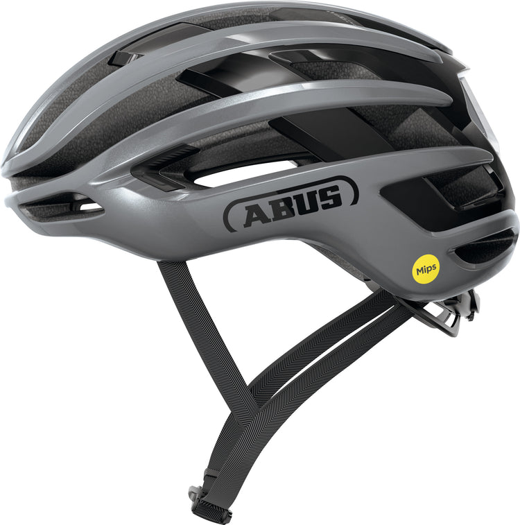 Abus Helm Airbreaker 2.0 Mips Graphitsilber M 54-58cm