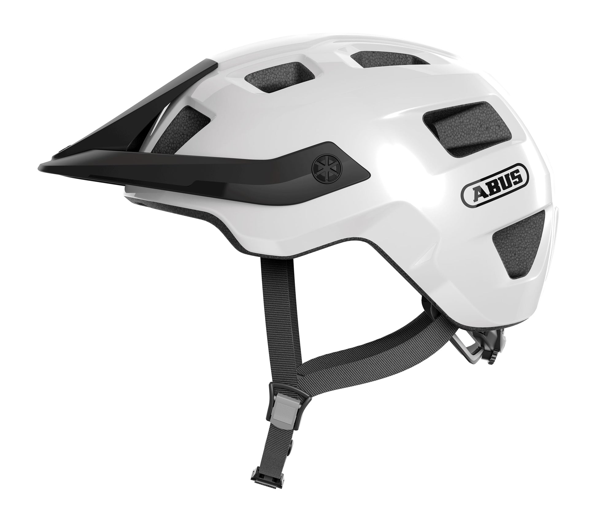Abs Helm Motrip glänzend Weiß L 57-61 cm