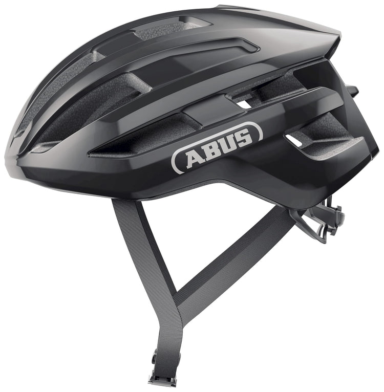 Abus Helm Powerdome Shiny Black L 57-61 cm