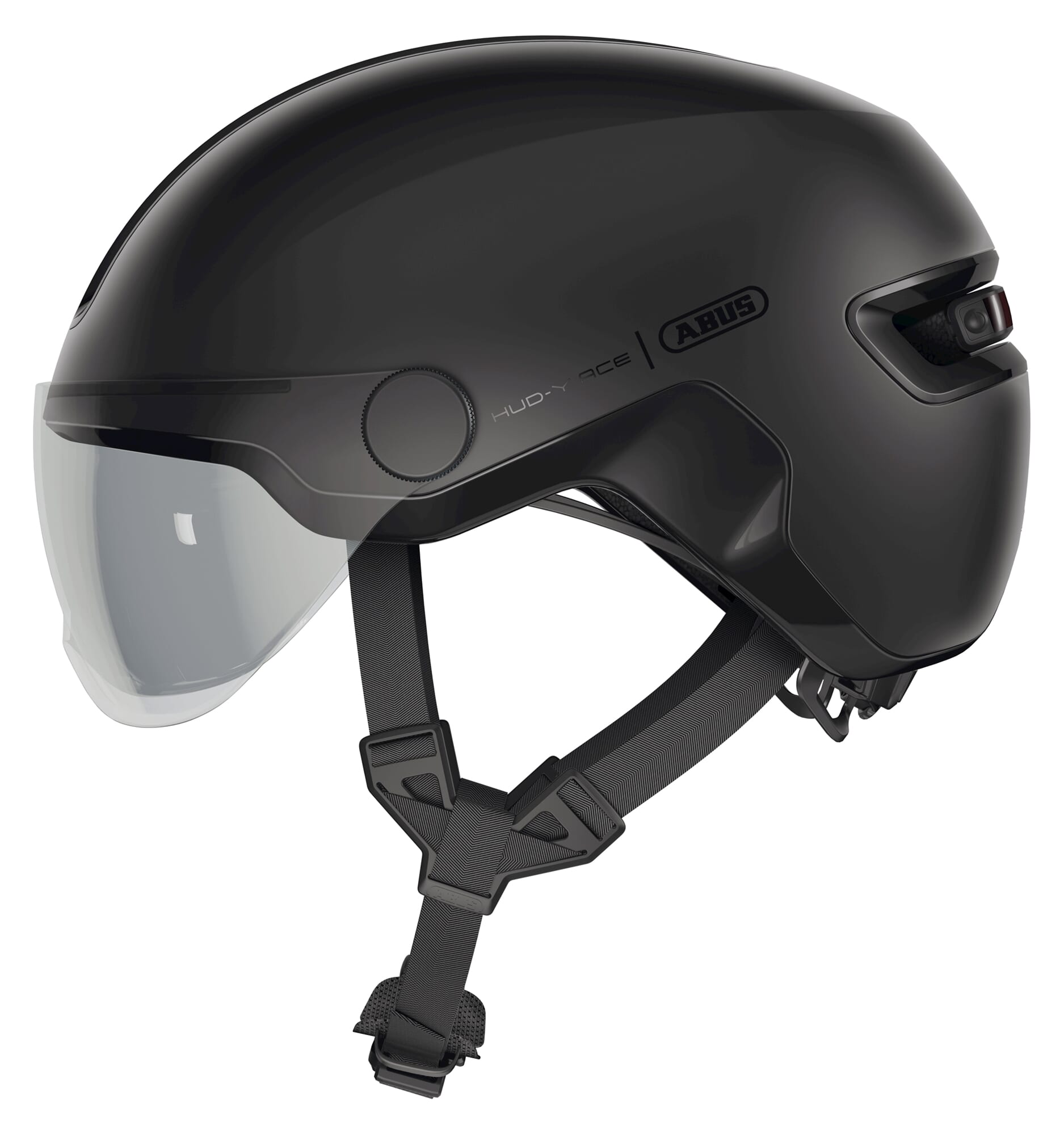 Abus-Helm Hud-y Ace Velvet Black S 51-55 cm