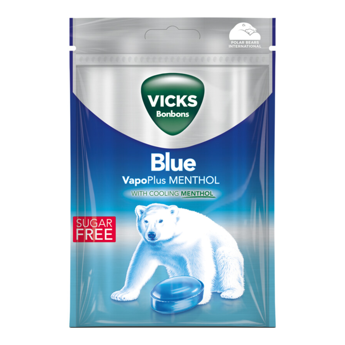 Vicks blauer zuckerfreier Beutel (20x 72gr)