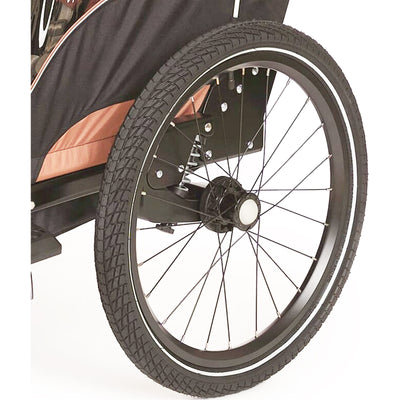 Bobike Seitenrad Kinderanhänger
