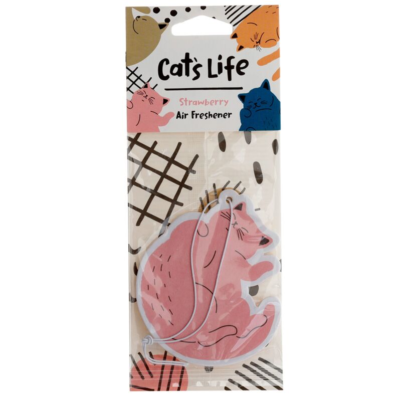 Erdbeere - Katze Lebensluft Frisher