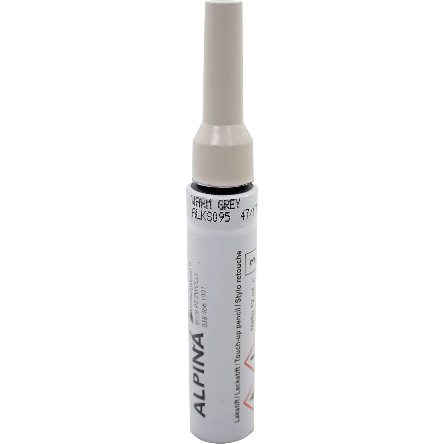 Alpina Lakstift warm grau pms1c