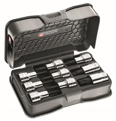 FACOM-Satz mit 9 Schraubendrehereinsätzen Torx 1 2