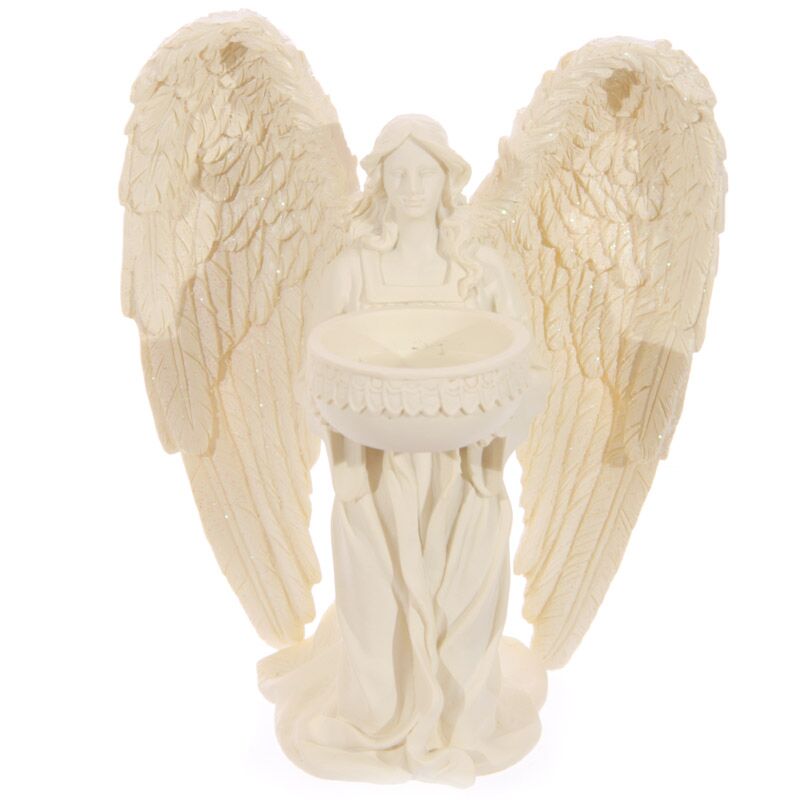 Engel -Tee -Lichthalter - Ritter von 18 cm