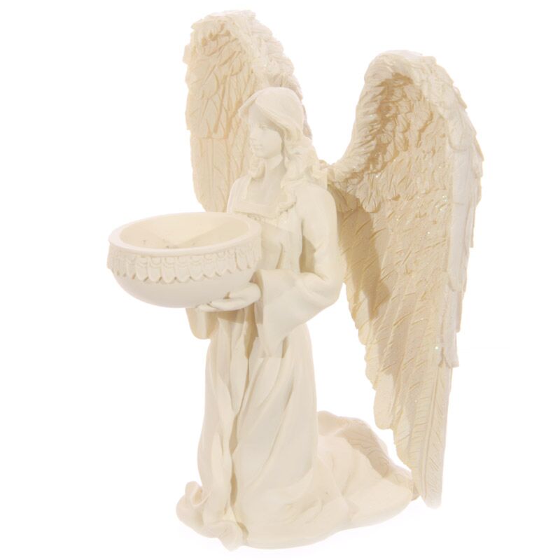 Engel -Tee -Lichthalter - Ritter von 18 cm