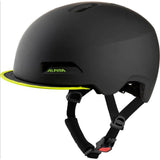 Alpina Sports Urban Helm Brooklyn 52-57 mattschwarz gelb - afbeelding 1