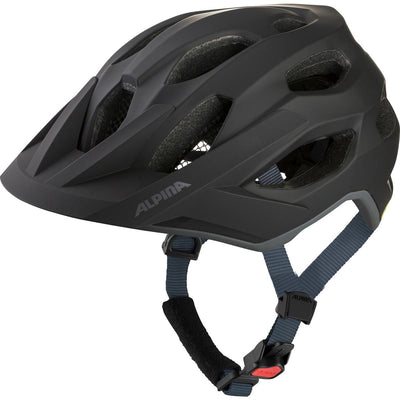 Olympische Sportbekleidung Alpina Sports MTB-Helm Apax Mips 57-62 Mattschwarz
